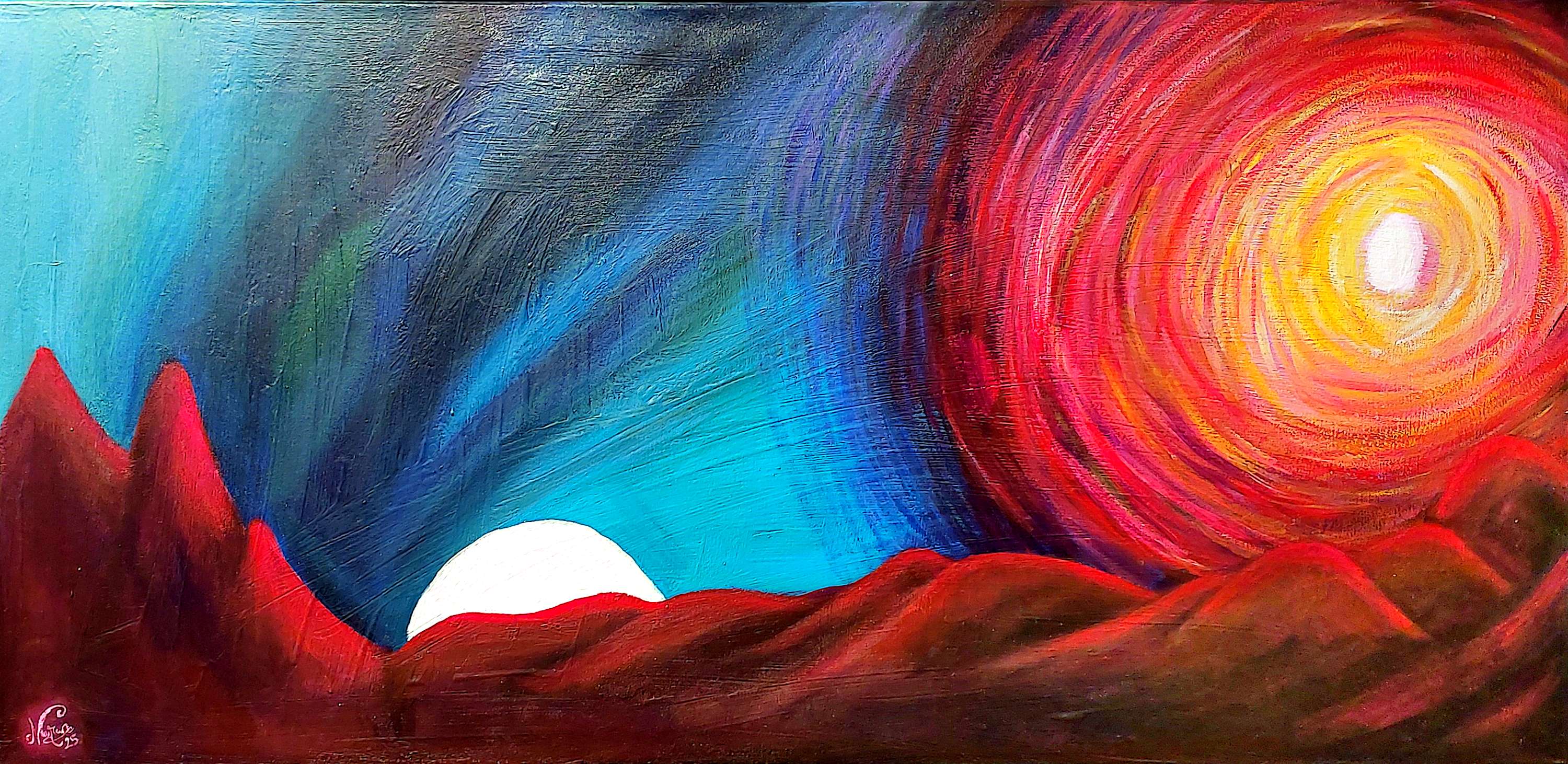 Red Dunes, Twin Lights